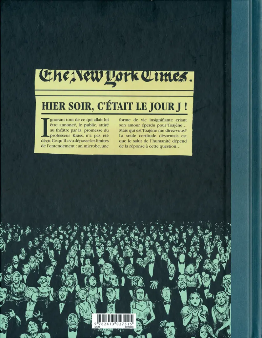 Verso de l'album Toajêne