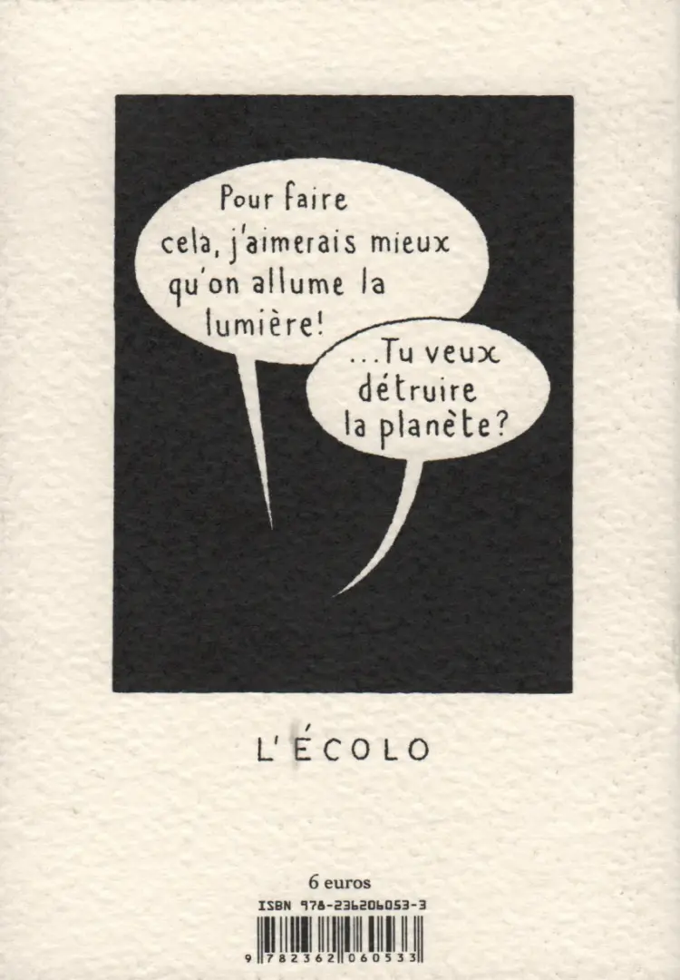 Verso de l'album Koechlin, Lionel Kamasutra contemporain