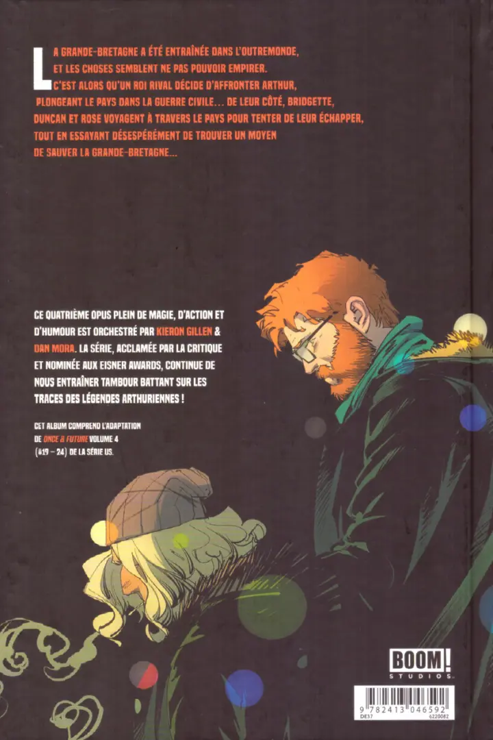 Verso de l'album Once & Future Tome 4