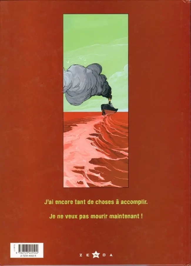 Verso de l'album Cirk Tome 3 En exil