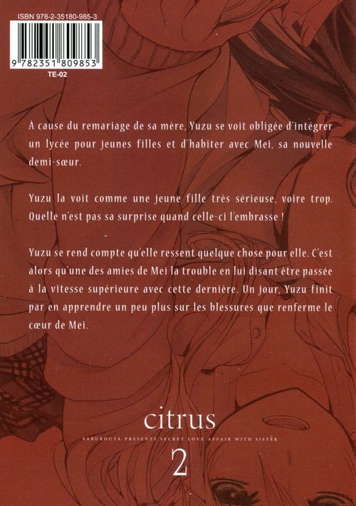 Verso de l'album Citrus 2