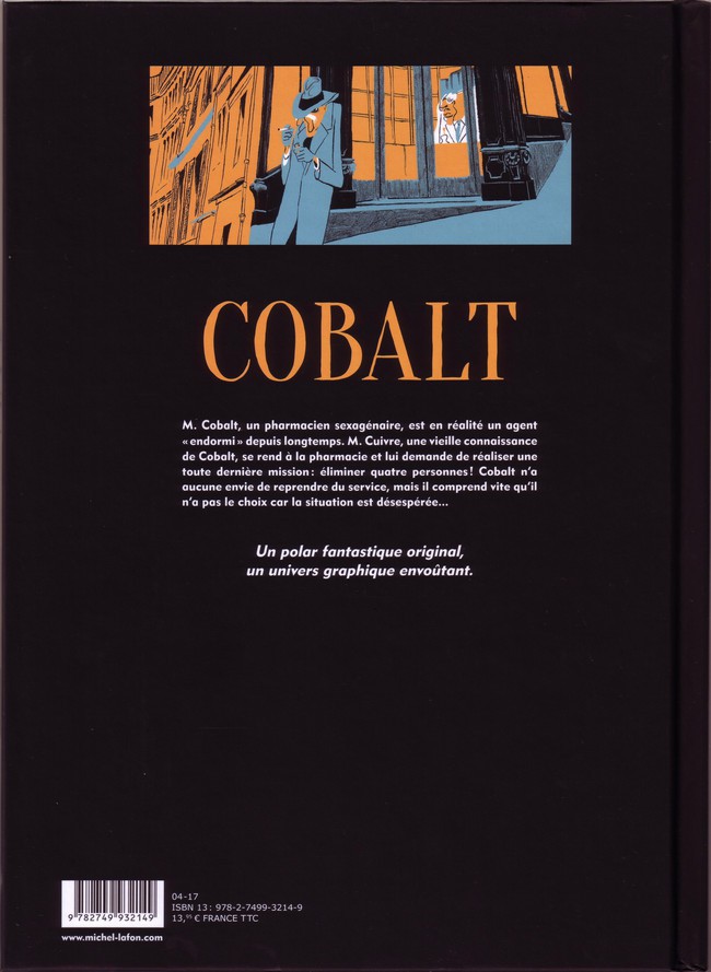 Verso de l'album Cobalt