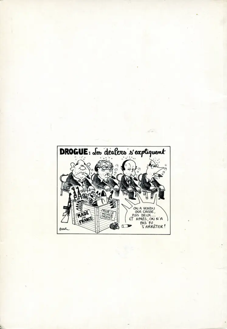 Verso de l'album À la soupe !
