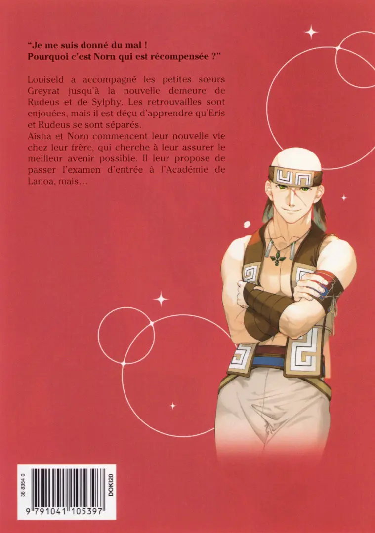 Verso de l'album Mushoku Tensei - Nouvelle Vie, nouvelle chance 19