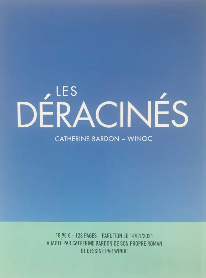 Verso de l'album Les déracinés Les déracinés