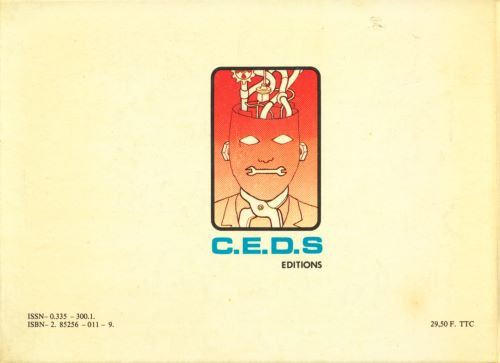 Verso de l'album Humoristes de notre temps DéManagement toutes directions