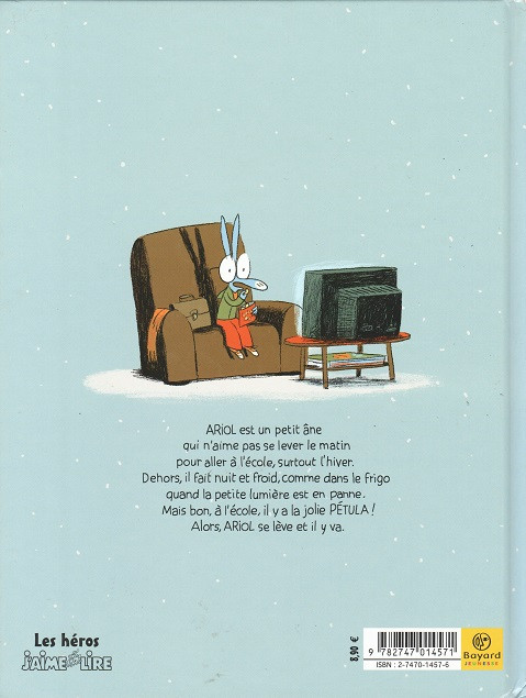 Verso de l'album Ariol Tome 1 Debout !