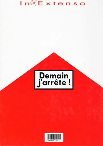 Verso de l'album Demain... Tome 1 Demain, j'arrête !