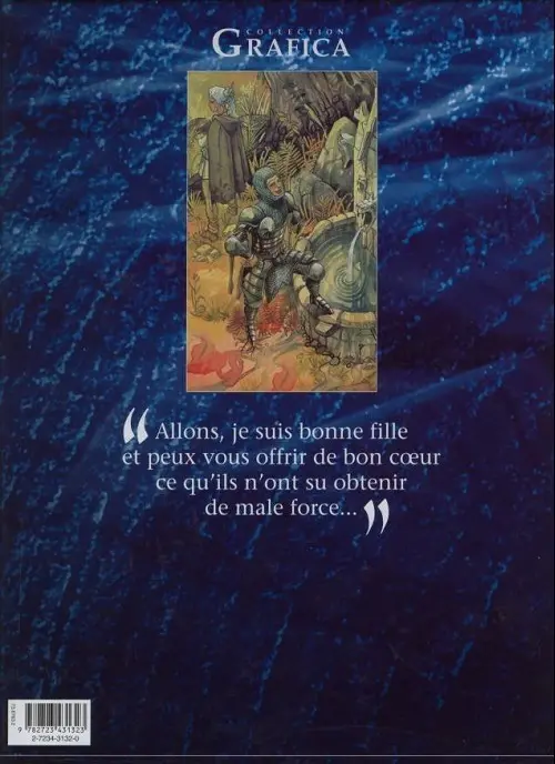 Verso de l'album La Dernière fée du pays d'Arvor Tome 1 Folianne