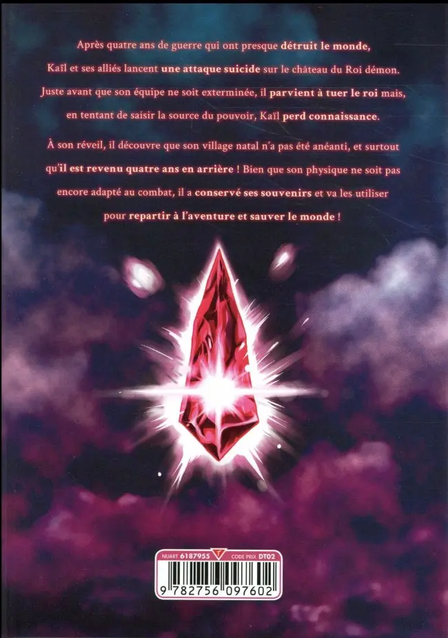Verso de l'album Die & Retry 1