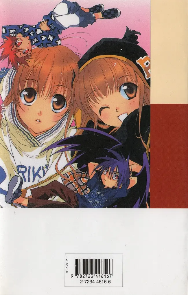 Verso de l'album DN Angel 8
