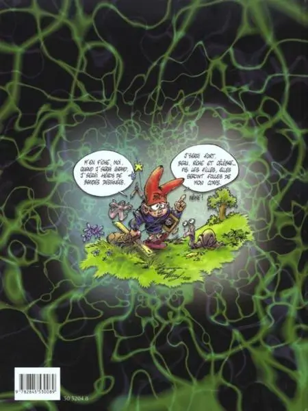 Verso de l'album Doron le Calvite Tome 1
