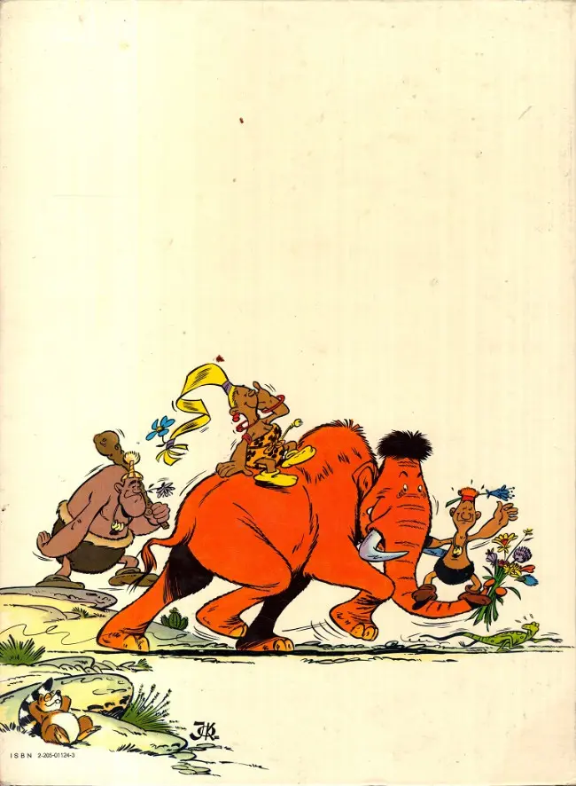 Verso de l'album Gourh le ba-lourh Ses amis, ses amours...