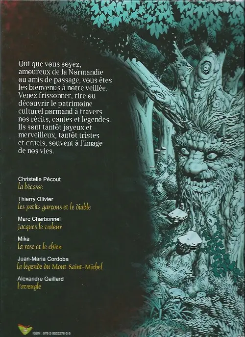 Verso de l'album Histoires et Légendes Normandes Tome 1 L'empreinte du Malin