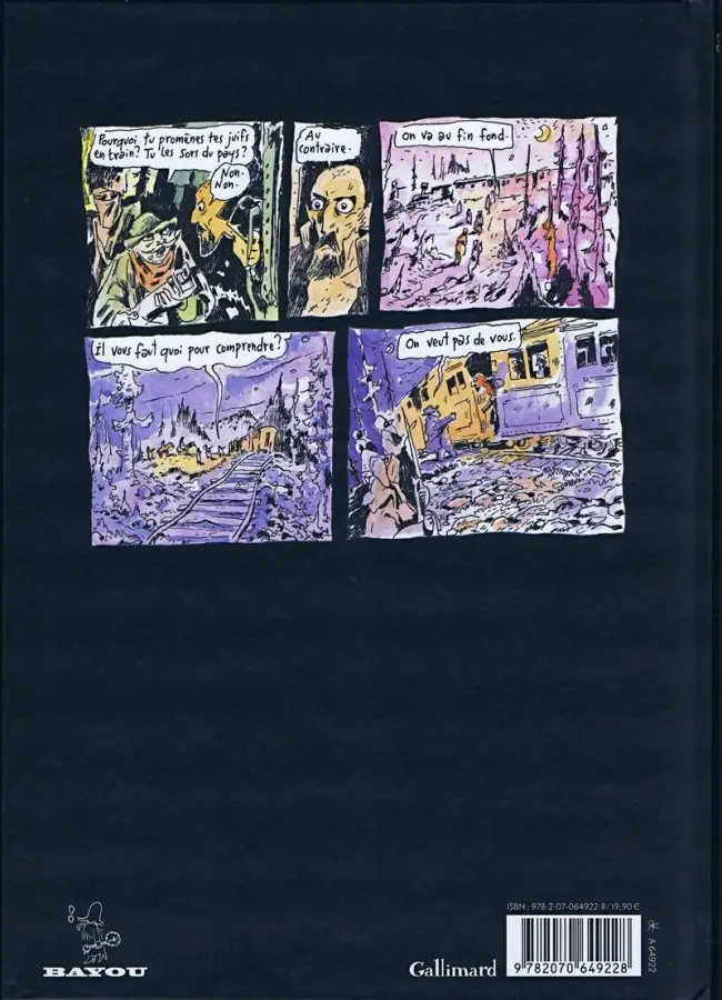 Verso de l'album Klezmer Tome 5 Kishinev-des-fous