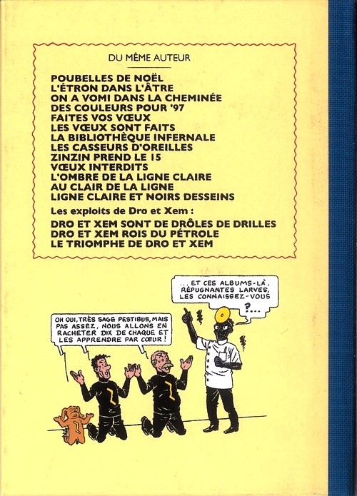 Verso de l'album Les aventures de Lanceval Tome 10 Vœux d'artifice