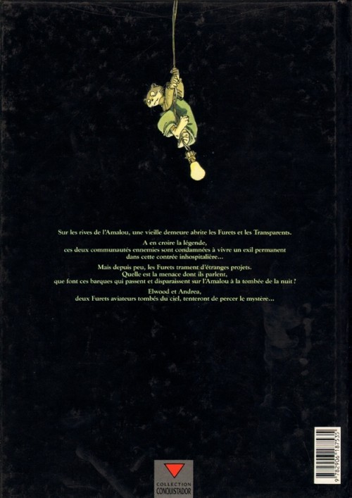 Verso de l'album Les Lumières de l'Amalou Tome 1 Théo