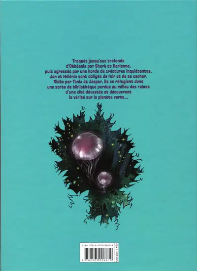 Verso de l'album Okhéania Tome 3 Les profondeurs
