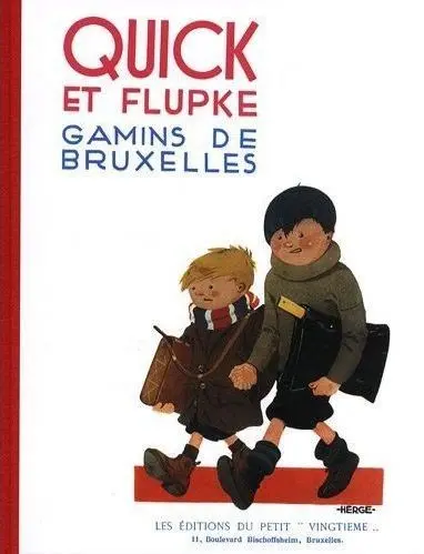 Couverture de l'album Quick et Flupke - Gamins de Bruxelles 1e série
