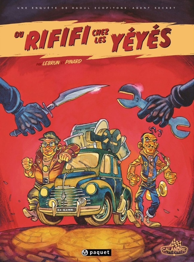 Couverture de l'album Une enquête de Raoul Scopitone Tome 1 Du rififi chez les yéyés