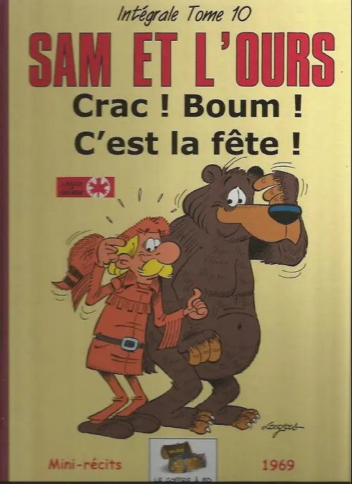 Couverture de l'album Sam et l'ours Tome 10 Crac ! Boum ! C'est la fête !