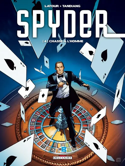 Couverture de l'album Spyder Tome 4 Chasse à l'homme
