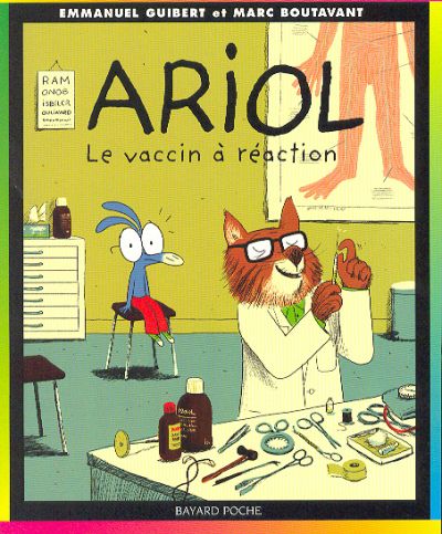 Couverture de l'album Ariol Tome 4 Le vaccin à réaction