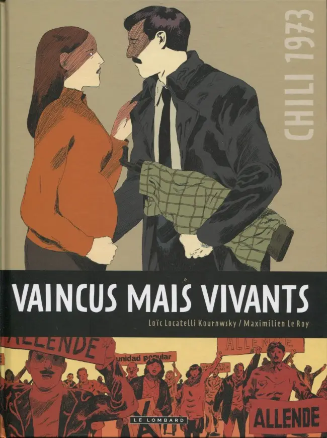 Couverture de l'album Vaincus mais vivants Chili 1973