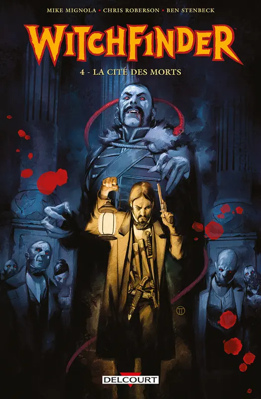 Couverture de l'album Witchfinder Tome 4 La Cité des morts
