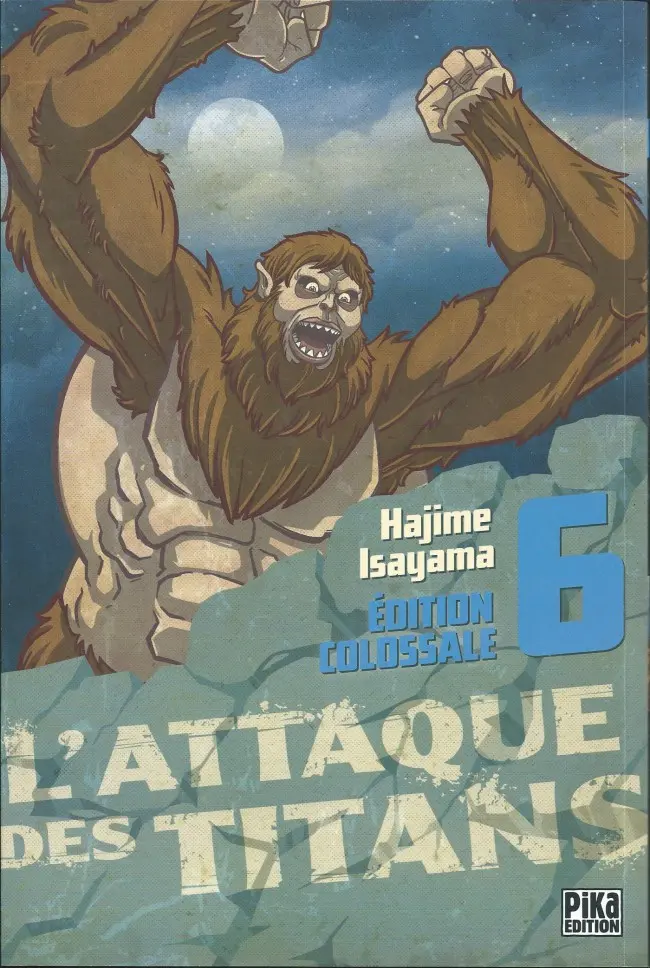Couverture de l'album L'Attaque des Titans Édition Colossale 6
