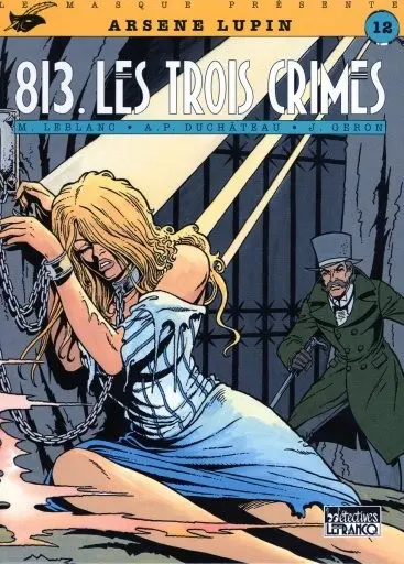 Couverture de l'album Arsène Lupin Tome 3 813 - Les trois crimes