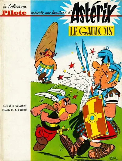 Couverture de l'album Astérix Tome 1 Astérix le gaulois