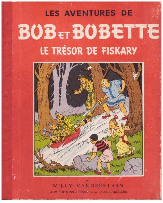 Couverture de l'album Bob et Bobette Tome 7 Le trésor de Fiskary