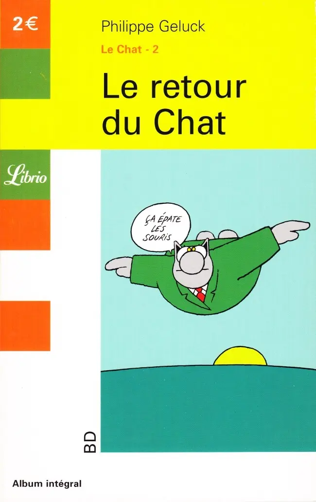 Couverture de l'album Le Chat Tome 2 Le retour du Chat