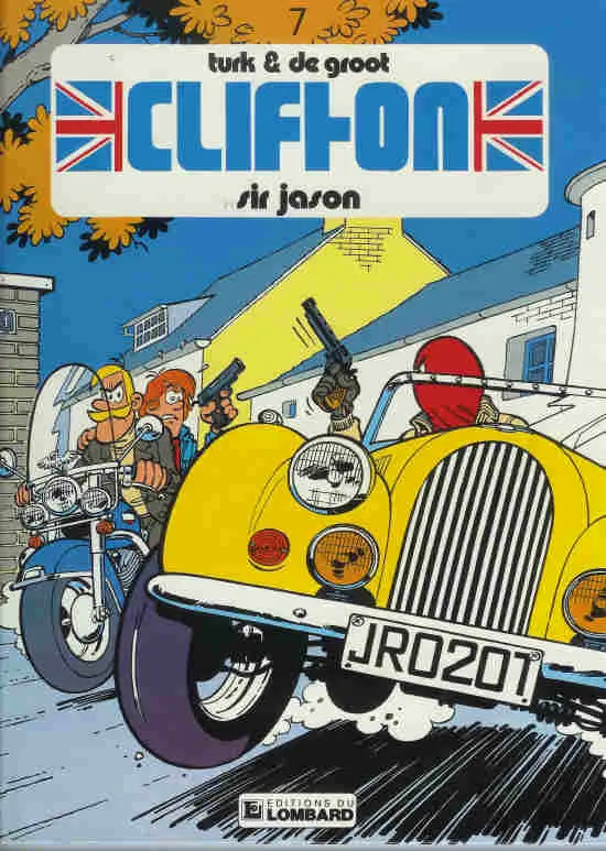 Couverture de l'album Clifton Tome 7 Sir Jason