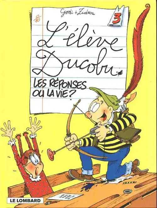 Couverture de l'album L'Élève Ducobu Tome 3 Les réponses ou la vie ?
