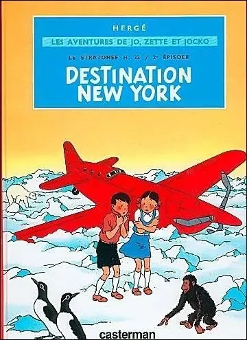 Couverture de l'album Les Aventures de Jo, Zette et Jocko Tome 2 Destination New York