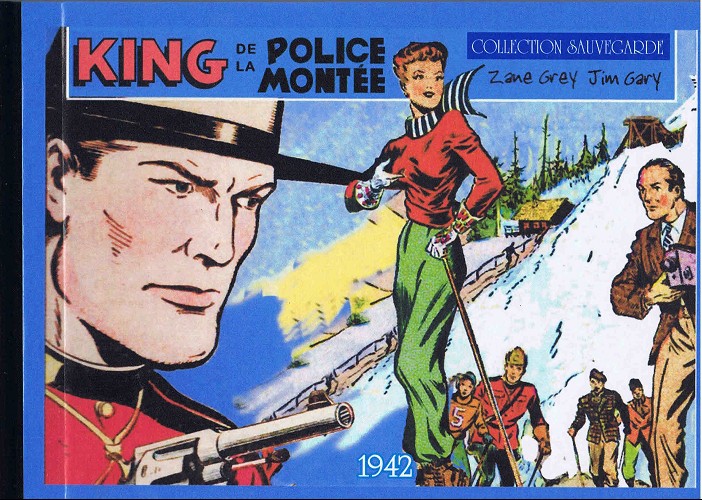 Couverture de l'album King de la Police Montée Tome 2 Enquête au tremplin de ski
