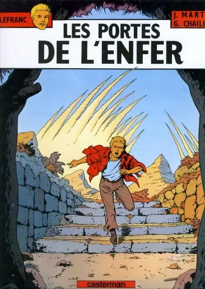 Couverture de l'album Lefranc Tome 5 Les portes de l'enfer