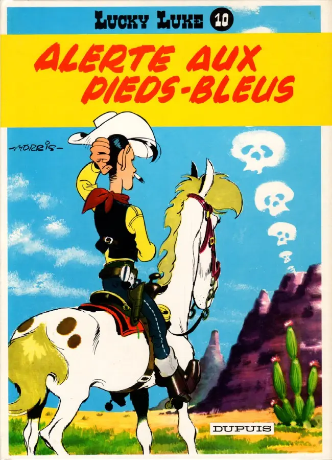 Couverture de l'album Lucky Luke Tome 10 Alerte aux Pieds-Bleus