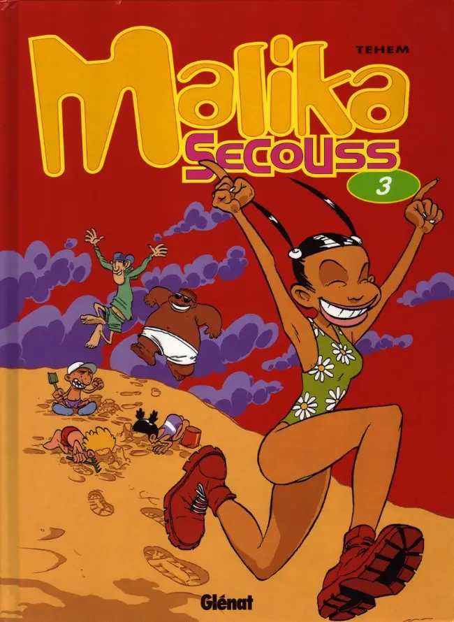 Couverture de l'album Malika Secouss Tome 3 Crache ta joie