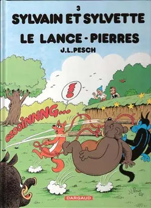 Couverture de l'album Sylvain et Sylvette Tome 3 Le lance-pierres