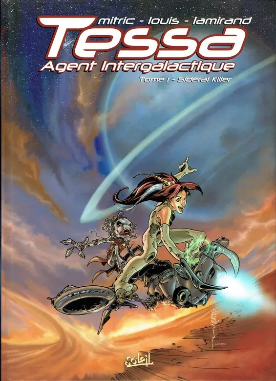 Couverture de l'album Tessa agent intergalactique Tome 1 Sidéral Killer