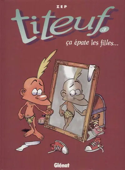 Couverture de l'album Titeuf Tome 3 Ça épate les filles...