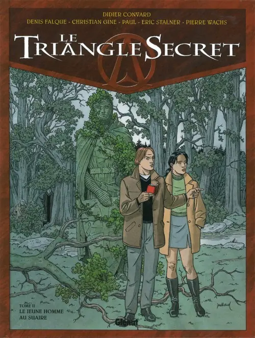 Couverture de l'album Le Triangle secret Tome 2 Le jeune homme au suaire
