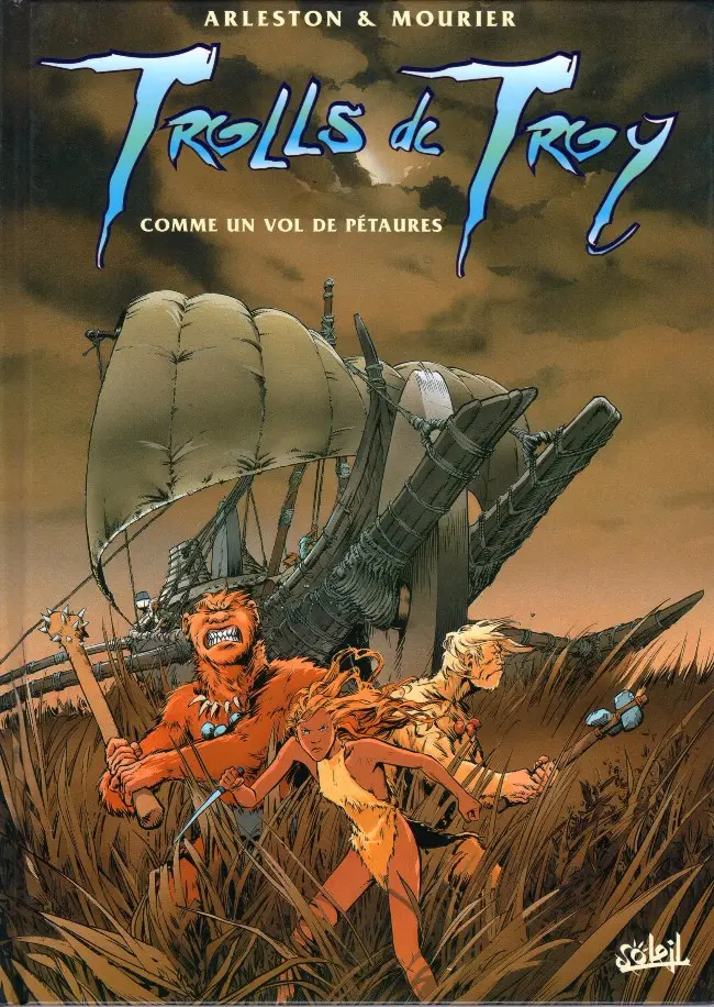Couverture de l'album Trolls de Troy Tome 3 Comme un vol de pétaures