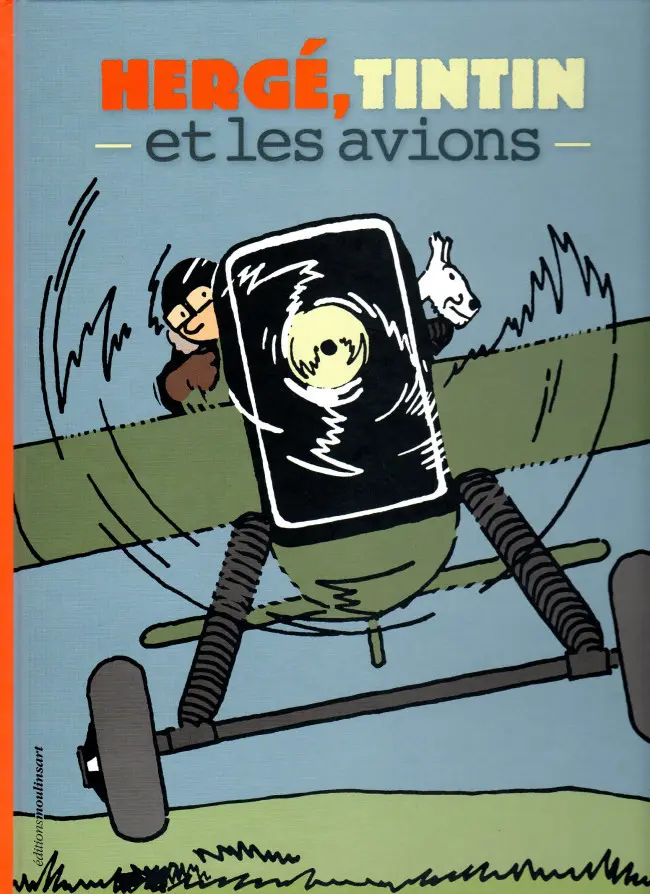 Couverture de l'album Hergé, Tintin et les avions