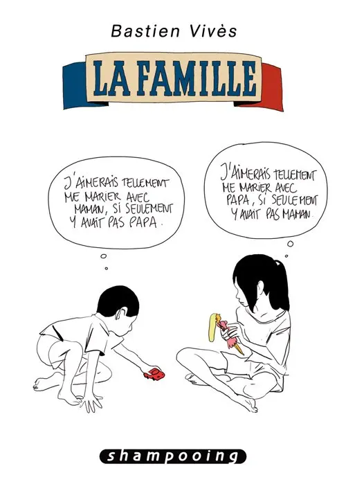 Couverture de l'album Bastien Vivès Tome 2 La famille