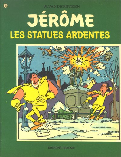 Couverture de l'album Jérôme Tome 52 Les statues ardentes