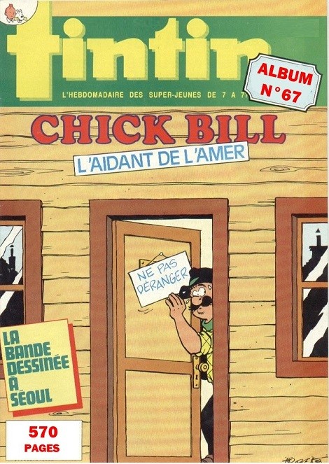 Couverture de l'album Tintin N° 67